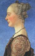 Antonio Pollaiuolo, Portrait of a Young Woman 02